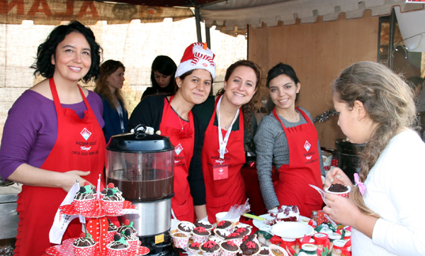 Alanya'daki Yabancılar Noel Kutlaması Yaptı