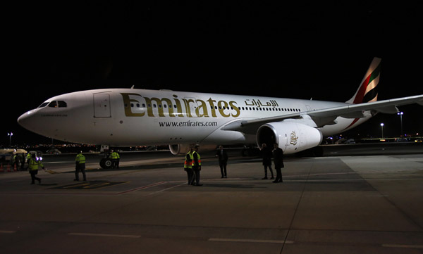 Emirates'in, İSG Havalimanı'ndan günlük seferleri başladı
