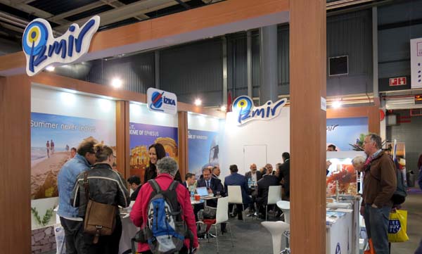 Utrecht Turizm Fuarı'nda İzmir Standına İlgi