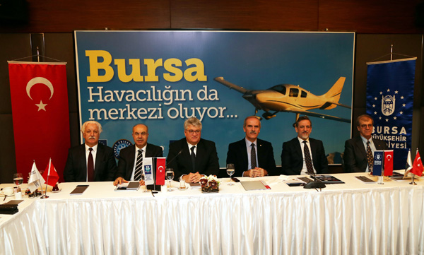 Bursa havacılığın da merkezi oluyor