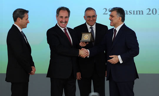 Bakan Günay'a Cumhurbaşkanlığı Büyük Ödülü