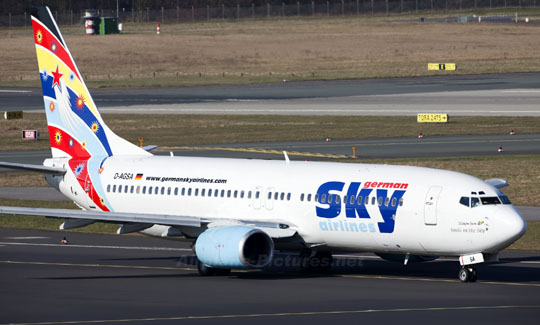 Sky Airlines Almanya, uçuşlarını durdurdu