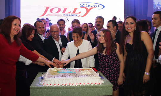 Jolly Tur, acentalarıyla buluştu, hedef tazeledi
