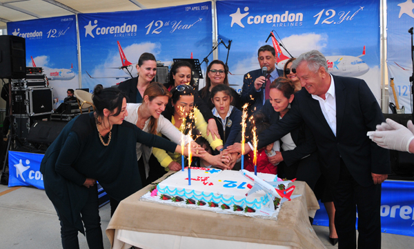 Corendon Airlines Göklerdeki 12. Yılını Kutluyor