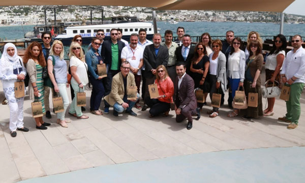 Alman turizmciler, Bodrum'da