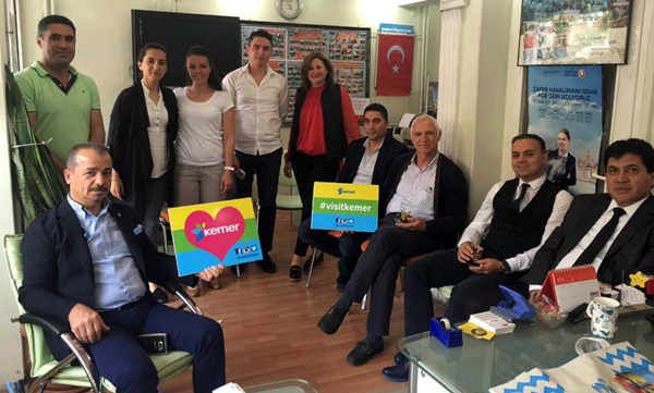 Kemer yerli turist çekmek için tanıtıma başladı