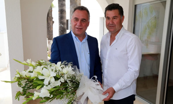 Kos Belediye Başkanı Kritsis, Başkan Kocadon'a ziyaret