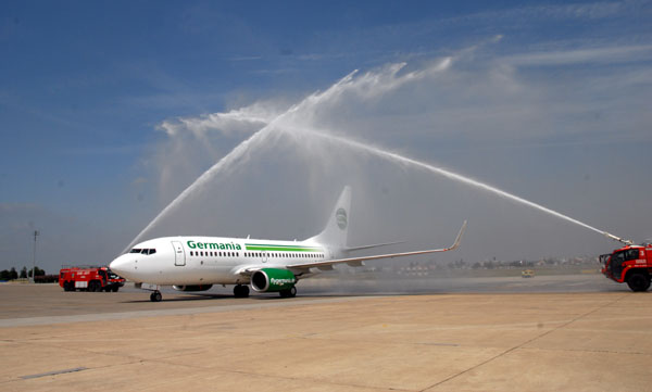 Germania yolcularını 99 avrodan uçuracak