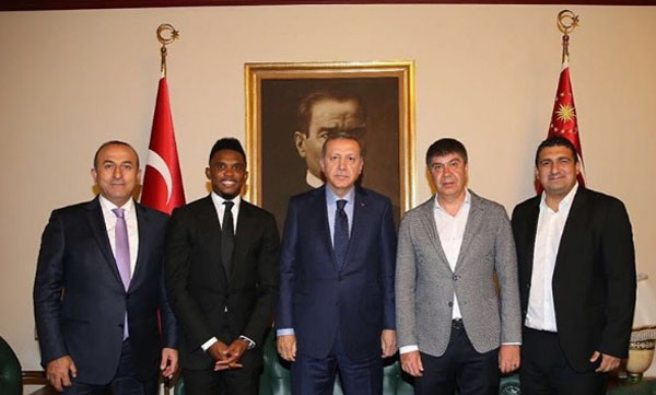 Eto'o, Antalya'nın gönüllü turizm elçisi gibi çalışıyor