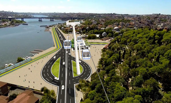 Eyüp-Pierre Loti-Miniatürk arasında teleferik yapılacak