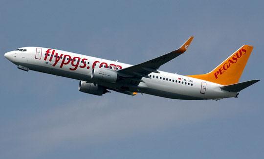 Pegasus Havayolları Zafer Havalimanı'na uçuyor