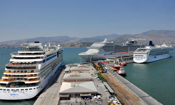 Kruvaziyer turizminde düşüş yüzde 56