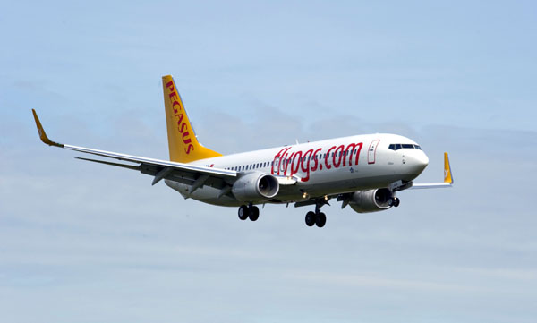 Pegasus, ilk 6 ayda cirosunu 1.489 milyon TL'ye yükseltti