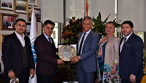 TUREB Başkanı Apalı, Firuz Bağlıkaya'ya başarılar diledi
