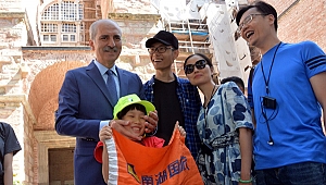Çinli turistin tatil rotası Türkiye