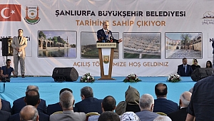 Kurtulmuş, Şanlıurfa'da tarihi ve kültürel mirasların toplu açılışına katıldı