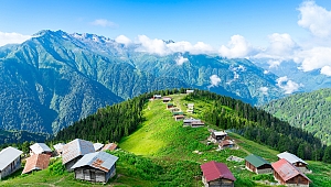 Gökyüzünün üzerinde, bulutlarda tatil