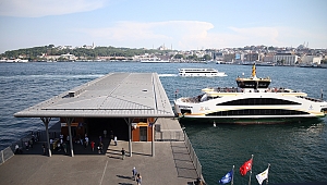 Karaköy'deki ''Akıllı Yüzer İskele''de seferler başladı
