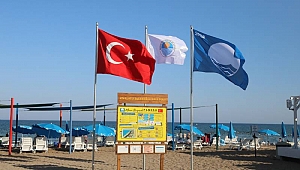 Susanoğlu'nun Mavi Bayrağı göndere çekildi