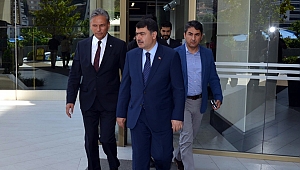 Vali Şahin'den TÜRSAB'a ziyaret
