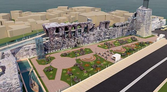 Bizans Sarayı restore edilecek