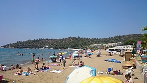 Menderes'te şezlong operasyonu