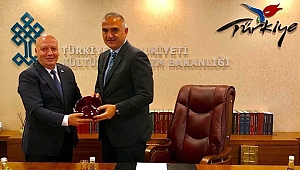 TUROYD'dan Kültür ve Turizm Bakanı Mehmet Ersoy'a ziyaret