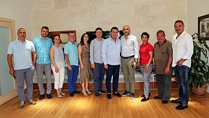 TÜRSAB Bodrum YTK'dan Başkan Kocadon'a ziyaret