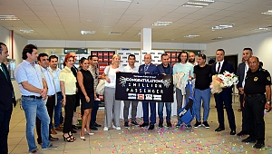 Gazipaşa 1 milyonuncu yolcuyu karşıladı!