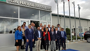 TÜROB'dan İstanbul Yeni Hava Limanı'na ziyaret