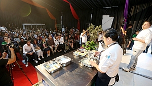 Ünlü şefler Gastronomi Festivali'nde workshop gösterisi yaptı