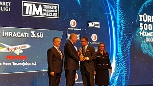 Pegasus, Türkiye'nin 3. Büyük Hizmet İhracatçısı oldu