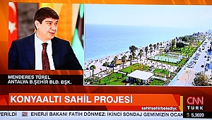 Türel, ''20 milyon turist ağırlayan bir şehir olacağız''