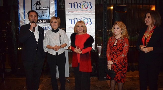 Turizm profesyonelleri yeni yıl partisinde buluştu