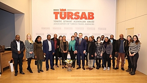 Etiyopya Kültür ve Turizm Bakanlığı Heyeti'nden TÜRSAB'a ziyaret