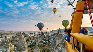 Kapadokya balon uçuşlarından turizme 70 milyon avro katkı