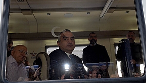 Bakan Ersoy, Doğu Ekspresi ile yolculuk yaptı