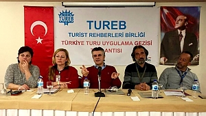 Rehberler, Türkiye turu uygulama gezisinde