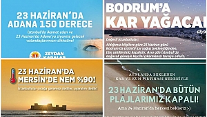 Belediyelerden 23 Haziran'da 'tatile gelmeyin' kampanyası
