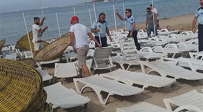 Sahillerde işgale taviz yok
