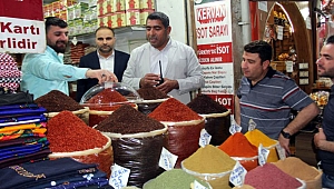 Şanlıurfa'da turistlere satış yapan esnafa sıkı denetim