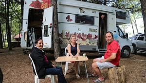 Ordu'da ''karavan turizmi'' başladı