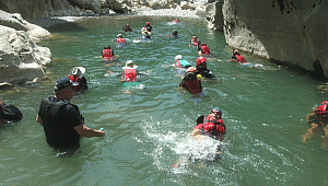 Kanyonlarda turizm heyecanı