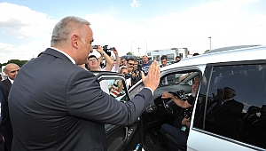 Kapıkule'de vatandaşları uğurladı