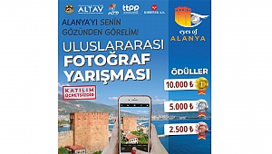 Alanya'nın tanıtımı için para ödüllü fotoğraf yarışması