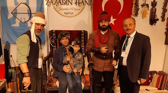 Turizm Fuarı'nda Zazadın Hanı Kervansarayı standına ilgi