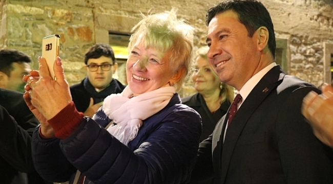 Bodrum'daki yabancılar için yılbaşı kokteyli düzenlendi