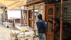 Safranbolu'da tarihi dükkan restorasyonu