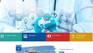 Sağlık turizmi için Web hizmet