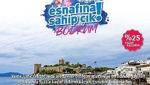 Turizmin başkentinde ''Esnafına sahip çık Bodrum'' projesi